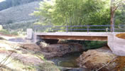 ConstruÃ§Ã£o de 3 pontes em estrutura metÃ¡lica e concreto no MunicÃ­pio de Santa BÃ¡rbara do Monte Verde â MG - 2008